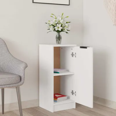 Produktbild von "Winterschlussverkauf "Sideboard - praktischem Design - Wohnzimmerschrank - Kommde für Flur - Weiß 30x30x70 cm Holzwerkstoff NeuMöbel 9217542