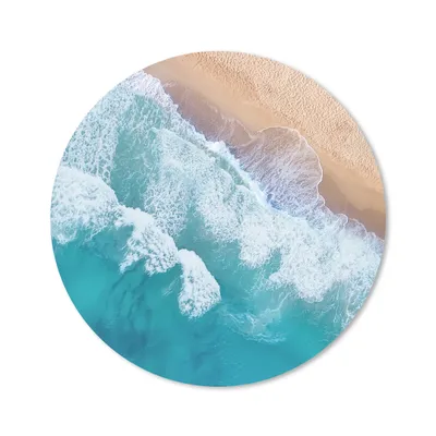 Produktbild von MuchoWow® Mauspad Mousepad Meer - Wasser - Schaum 50x50 cm - Mousepads - Maus Mat - Pad - Mausunterlage - Vinyl