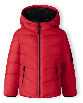 Minoti Steppjacke Rot für Jungen, Vorderansicht