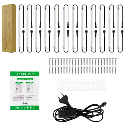 Produktbild von 576 LED Vollspektrum Sonnenlicht Pflanzenlampe Zimmerpflanzen Pflanzenlicht Grow Lampe - 12Pcs
