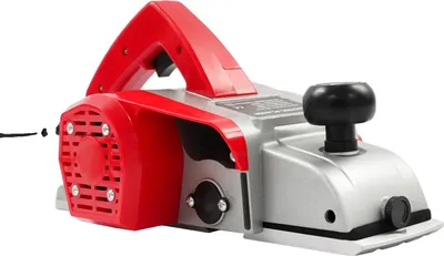 Immagine prodotto di Pialla elettrica manuale, motore potente, utensile versatile per la lavorazione del legno, rosso