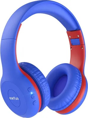 Produktbild von Bluetooth Kopfhörer Kinder 85/94dB Lautstärkeregelung, HiFi Sound, HD-Mikrofon, 40 Std Akku, Faltbare, Einstellbar für Schule/Reise/PC