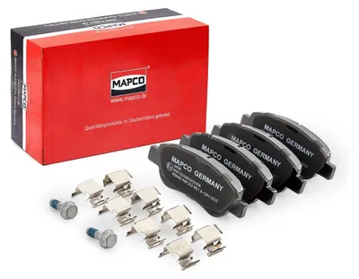 Produktbild von MAPCO 6806 Bremsbeläge Satz Vorne für TOYOTA AYGO (WNB1, KGB1) für CITROËN C1 (PM, PN) passend für PEUGEOT 107 Schrägheck (PM, PN)