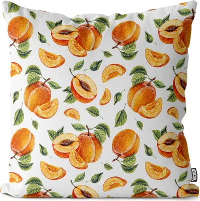Produktbild von VOID Aprikosen Obst Früchte Kissenbezug Kissenhülle Sofakissen Kissen Deko Outdoor-Kissen Dekokissen