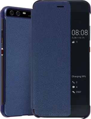 Image de Housse de protection Smart View Flip pour Huawei P10 - Bleu