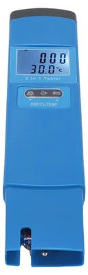 Produktbild von Digitales Messset für ORP, Chlor und Temperatur – Präzise und schnelle Messung, beleuchtetes Display – Multifunktionales Messgerät für ORP, Chlor und Temperatur für Whirlpools, Aquarien und Spas