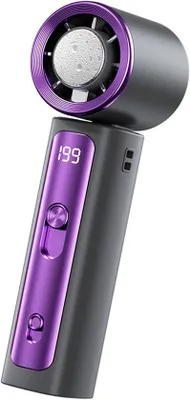 Immagine prodotto di Ventilatore portatile, pieghevole, ideale per escursioni, viaggi, sport; compatto e leggero