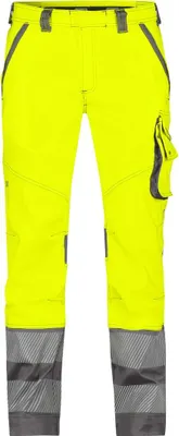 Produktbild von Dassy Warnschutz Bundhose Minnesota PESCOSPA76 Gr. 62-STANDARD neongelb/zementgrau