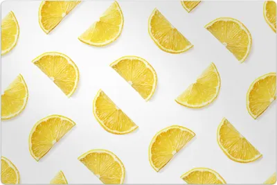 Produktbild von Küchenmatte 80x120 cm Vinylmatte Bodenmatte Dekoration - Weiße Früchte