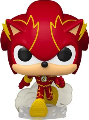 Zdjęcie produktu dla Figurka Sonic the Hedgehog - Silver as The Flash (Funko POP! Heroes 593)