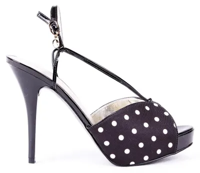 Produktbild von GUESS Sandalen Slingbacks Pumps Highheels Schwarz #441