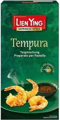 Produktbild von Lien Ying Tempura Teigmischung für frittierte Speisen der japanischen Küche vegan
