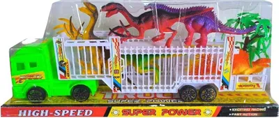 Image de Camion avec des dinosaures - Trifox