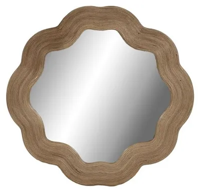 Obrázok produktu pre Zrkadlo Pomax Reflet, prírodný odtieň, priemer 70 cm, šírka 2,5 cm