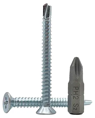 Produktbild von (Pack von 100) 7504P - Verzinkte Stahlschrauben 4.8 x 50mm