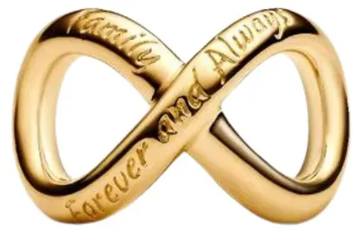 Produktbild von PANDORA MOMENTS Charm Unendlichkeitssymbol vergoldet 763243C00