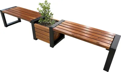 Produktbild von Gartenbank Bank Parkbank Sitzbank Holzbank Gartenmöbel Hausbank Skandinavisches Holz