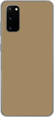 Produktbild von MuchoWow® Handyhülle Schutzhülle Hülle für Telefoonhoesje Samsung Galaxy S20 Palette - Beige - Innenbereich Silikon Softcase Handy Hülle - Bild