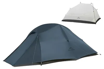 Image de Tente de randonnée, imperméable, légère, marine-3P-20D