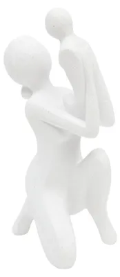 Produktbild von Dekofiguren-set „colin“ h. 21 cm, weiß  - Atmosphera créateur d'intérieur