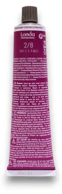 Produktbild von Londa Professional, Londacolor, Permanent Hair Dye, 2/8 Dark Blue, 60 ml