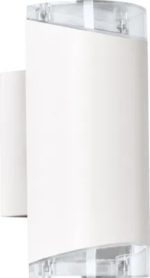 Produktbild von Außenwandleuchte Wandlampe Außenleuchte GU10 Weiß IP44 Garten moderne Wandleuchte aus Aluminium 1830-2-WH