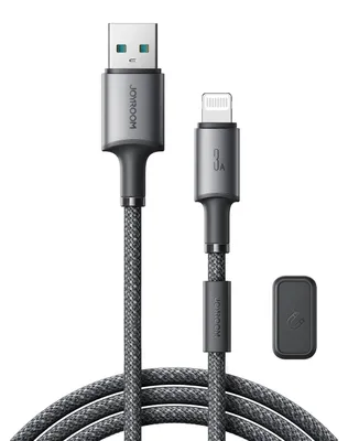 Produktbild von JOYROOM S-A50 L, 1,2 m, Lightning, USB A, Stecker, Stecker, Grau