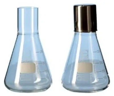 Erlenmeyerkolben 2000 ml, 10 Stück, Glas, 166x302 mm