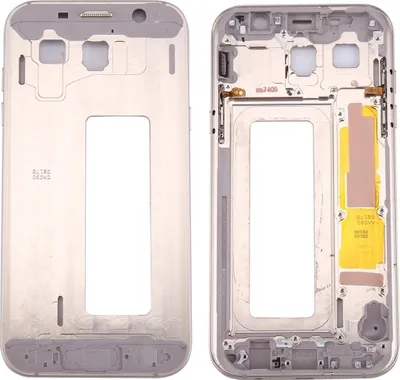 Produktbild von Mittelrahmen Kamera Gehäuse für Samsung Galaxy A7 2017 A720F Reparatur Gold Neu