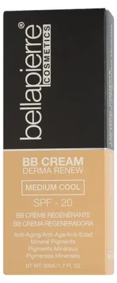 Imagen del producto de Crema BB Dermaregeneradora Bellapierre, tono medio, subtono frío (50 ml)