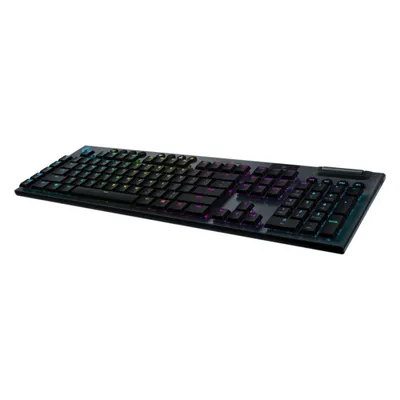 Produktbild von Logitech G 920-008962, Volle Größe (100%), Kabellos, RF Wireless + Bluetooth, Mechanischer Switch, QWERTY, Schwarz