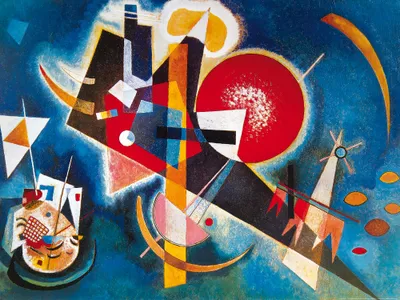 Produktbild von Wassily Kandinsky Kunstdruck Bild - Im Blau, 1925 (60 x 80 cm)