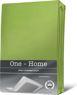 Produktbild von Jersey Spannbettlaken Spannbetttuch Baumwolle 90x200 140x200 180x200 & Topper..., Größe:180 - 200 x 200 cm Topper, Farbe:Grün