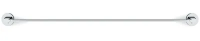 Image de Barre de serviette Blomus Areo, porte-serviette, en acier inoxydable poli, longueur 89 cm, référence 68918