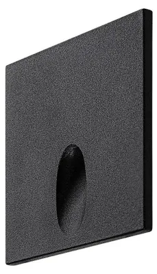 Image de Rabalux Noir Luminaire encastré à LED Boven 3W IP54 71169