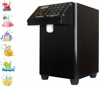 Produktbild von Dávkovač fruktózy Automatický dávkovač fruktózy Dávkovač sirupu z nerezové oceli Dávkovač sirupu 220V
