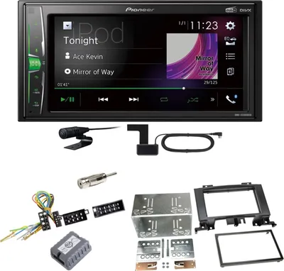 Produktbild von Pioneer DMH-A3300DAB Bluetooth MP3 Einbauset für Mercedes Sprinter W906 Crafter
