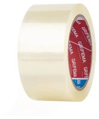 Produktbild von Paketklebeband Verpackungsklebeband Versandklebeband - 50 mm x 66 m - Transparent - Geräuscharmes Abrollen - Zum Verschließen von Kartons