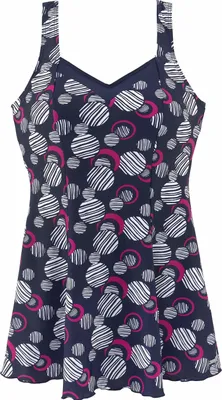 Produktbild von LASCANA Badekleid marine-bedruckt Größe 40 Cup C