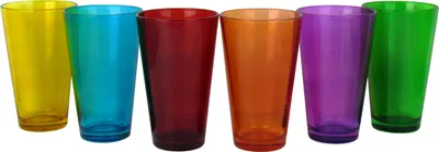 Produktbild von LAV farbiges 6er Gläser Set á 320ml – Cocktailgläser –Trinkgläser – Wassergläser – „Coral HERA“ Modernes Design