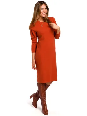 Immagine prodotto di Stylove Abito midi donna Estrilon S178 bordeaux XXL