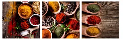 Produktbild von Obraz na szkle GLASSPIK SPICES3 3x20x20