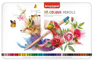 Zdjęcie produktu dla Bruynzeel - kolorowy ołówek Bruynzeel Expression color | Może być 36 sztuk