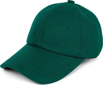 Produktbild von styleBREAKER Uni Baseball Cap Einfarbig in Flanell Optik mit Wolle, 6-Panel Basecap, Metallschnalle verstellbar 04023088