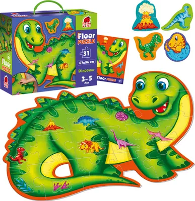 Obrázok produktu pre Podlahové puzzle Dinosaury