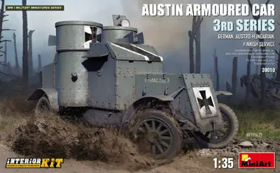 Obrázek produktu pro MiniArt 39010 AUSTIN ARMOURED CAR 3rd SERIES model tanku 1:35