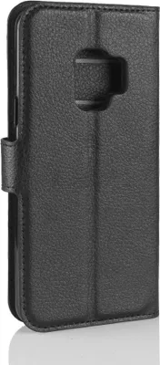 Produktbild von Hülle für Samsung Galaxy S9 Handyhülle Flip Case Schutz Tasche Schwarz