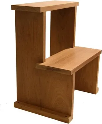 Image de Escalier d'échafaudage en teck