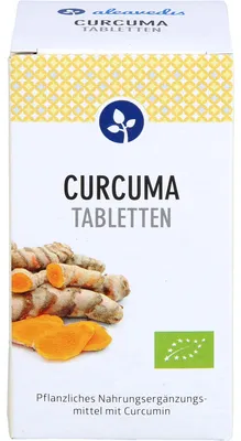 Produktbild von aleavedis Curcuma Tabletten, 100 St. Tabletten