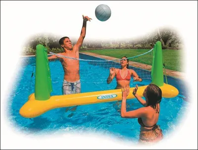 Immagine prodotto di Intex 56508NP Set da gioco per pallavolo in piscina 239 x 64 x